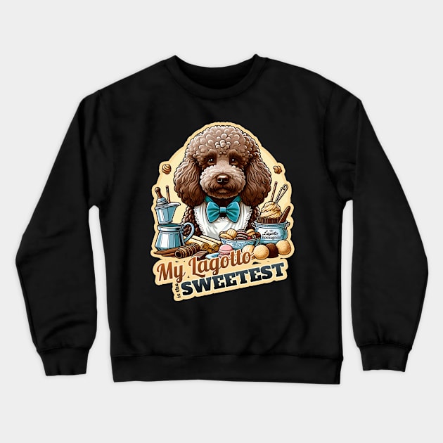 Lagotto Confectioner Crewneck Sweatshirt by k9-tee